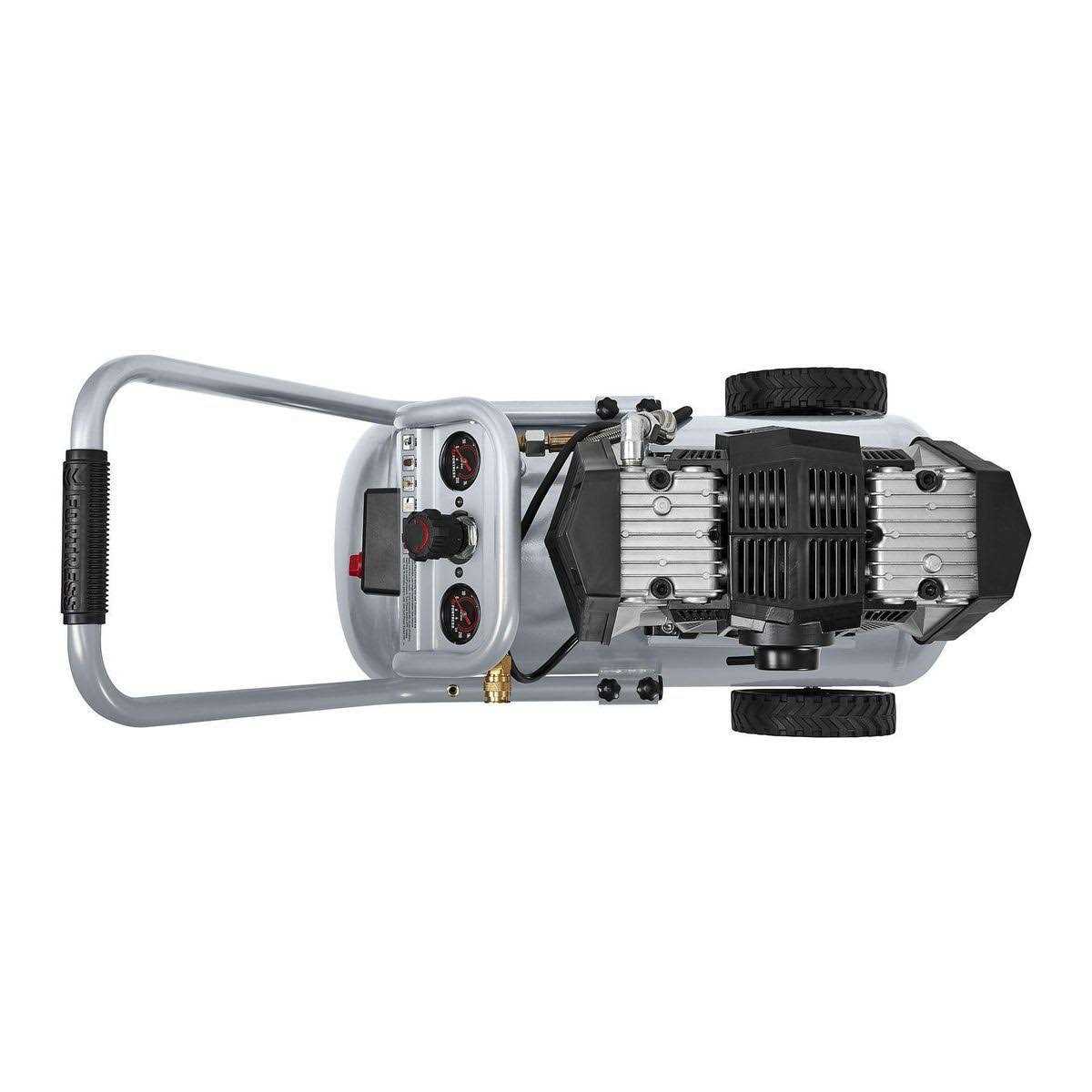 Fortress 10 Gallon 175 PSI Ultra-Quiet Horizontal Shop/Auto Air Compressor