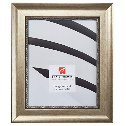 Craig Frames Arqadia Gothic, Aged Gold Picture Frame, 11 by 14-Inch