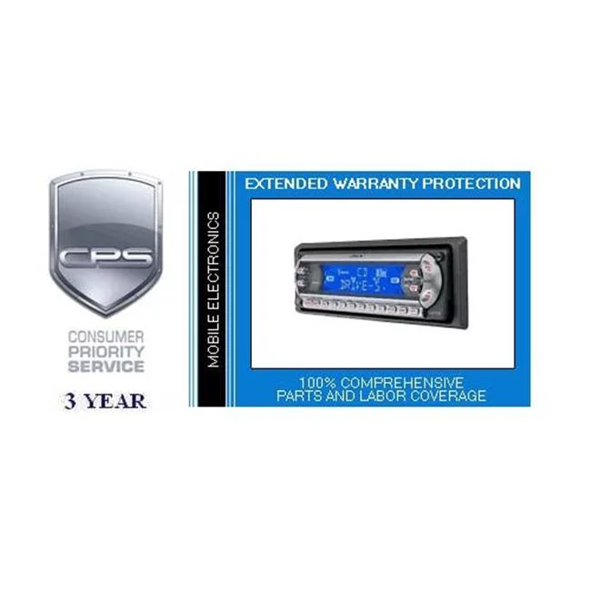Consumer Priority Service MOB3-2500 3 Year Mobile Electronics under $2 500.00