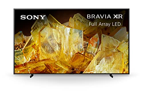 Sony 85 Inch 4K Ultra HD TV X90L Series: BRAVIA XR Full Array LED Smart Google TV with Dolby Vision HDR and Exclusive Features for The PlayStation® 5 XR85X90L- Latest Model,Black