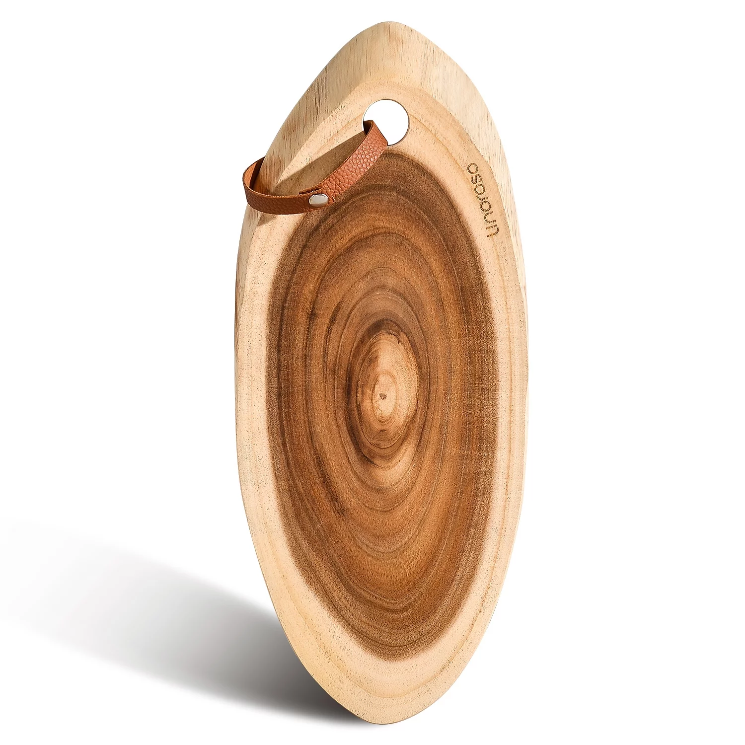 Linoroso Acacia Wood Multipurpose Charcuterie Boards Kitchen for Serving Meats, Cheese & Bread 20 in