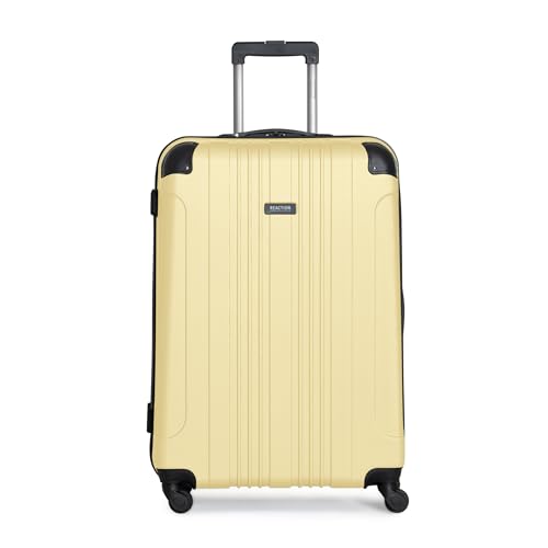 Kenneth Cole REACTION Out of Bounds Lightweight Hardshell 4-Wheel Spinner Luggage, Cobalt Blue, 20-Inch Carry On