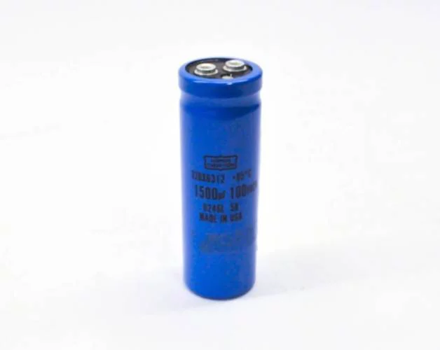 NIPPON CHEMI-CON 32DX6312 Box of 30 1500uF 100VDCW Capacitors