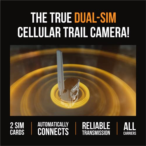 SPYPOINT Flex G-36 Cellular Trail Camera, 36MP Photos and 1080p Videos w/Sound, GPS Enabled, Dual-Sim LTE Connectivity, 100' Flash & Detection Range