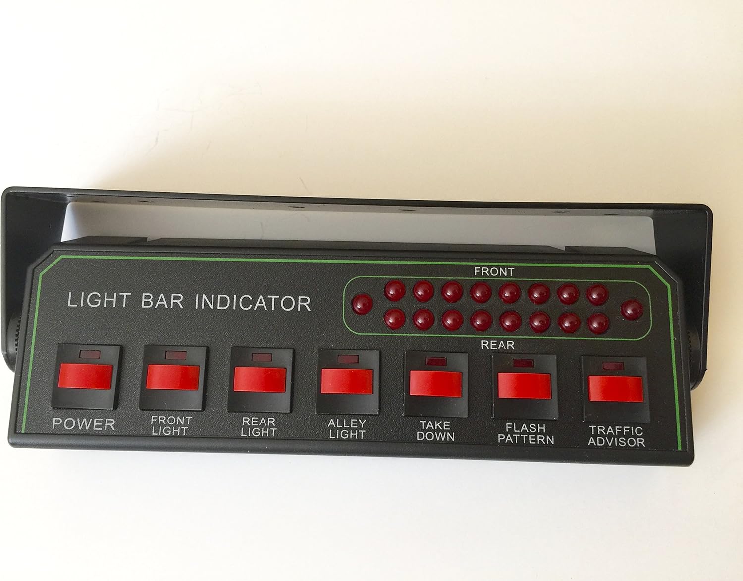 50 Amber Clear Super Bright LED Light Bar Flashing Warning Tow Truck Wrecker Police Snow Plow with BRAKE/TURN SIGNAL LIGHTS AND CARGO LIGHTS