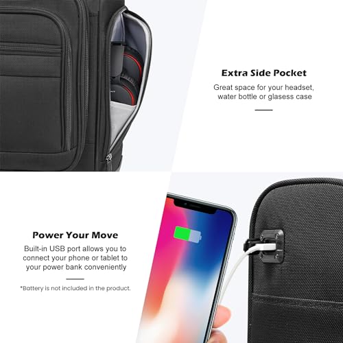 Coolife Underseat Carry On Luggage Softside Lightweight Rolling Travel Bag Spinner Suitcase