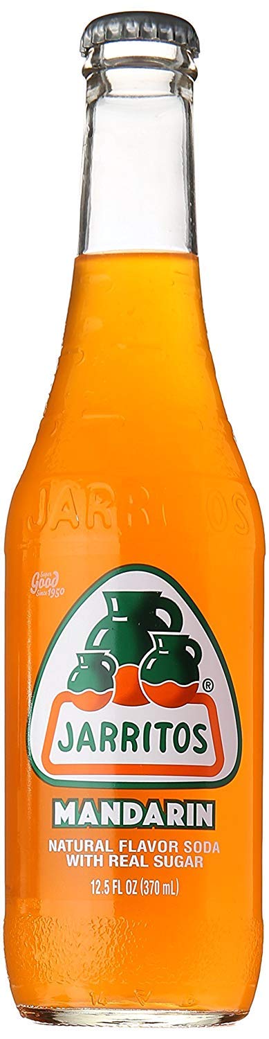 Jarritos Mexican Soft Soda Drink, Grapefruit, Mandarin, Lime - Variety Pack, 12.5oz Glass Bottle (Pack of 6, Total of 75 Fl Oz)