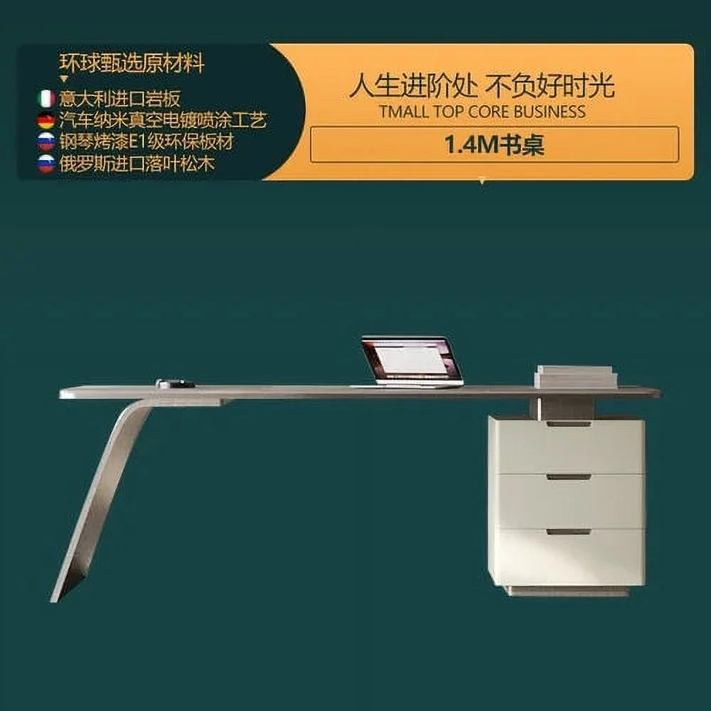 Monitor Luxury Office Desk Workbench Organizer Desktops Executive Office Desk Modern Escritorios De Ordenador Office Furniture