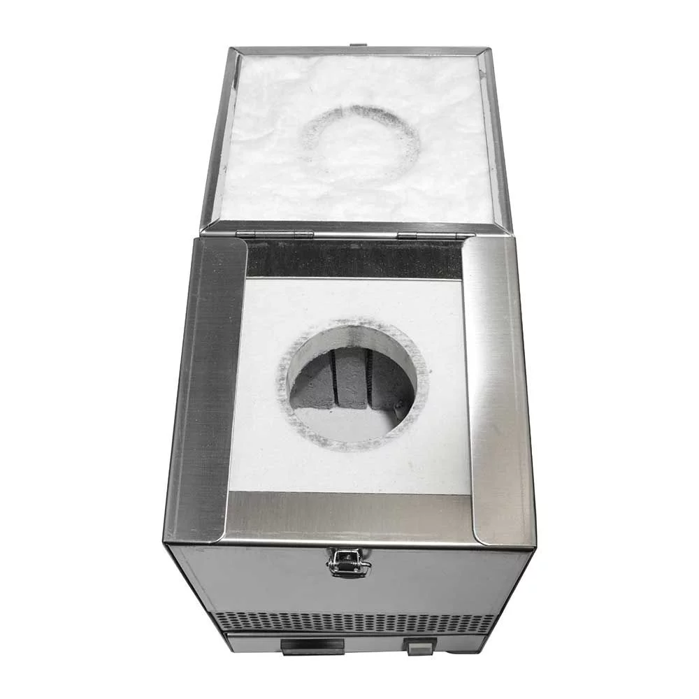 Hardin HD-234SS Hardin HD-234SS Stainless Steel Tabletop Melting Furnace with 2kg Crucible 110V