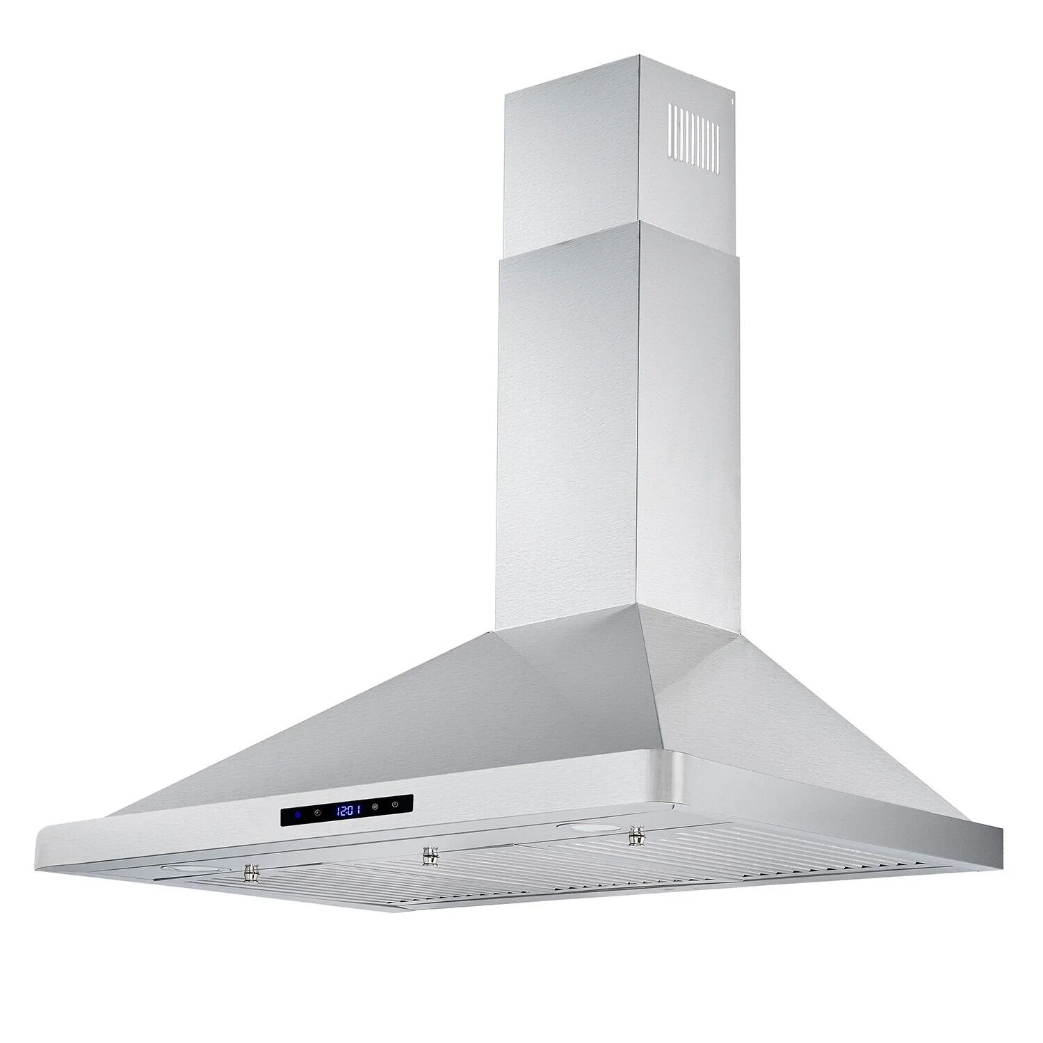 Tieasy 36 inch Wall Mount Range Hood Stainless Steel Kitchen Stove Vent 700CFM 3-Speed Fan Hood