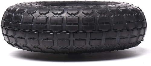 AR-PRO (2 Pack) 4.10/3.50-4 Tire and Wheel, Replacement 10-Inch Pneumatic Tire with 5/8