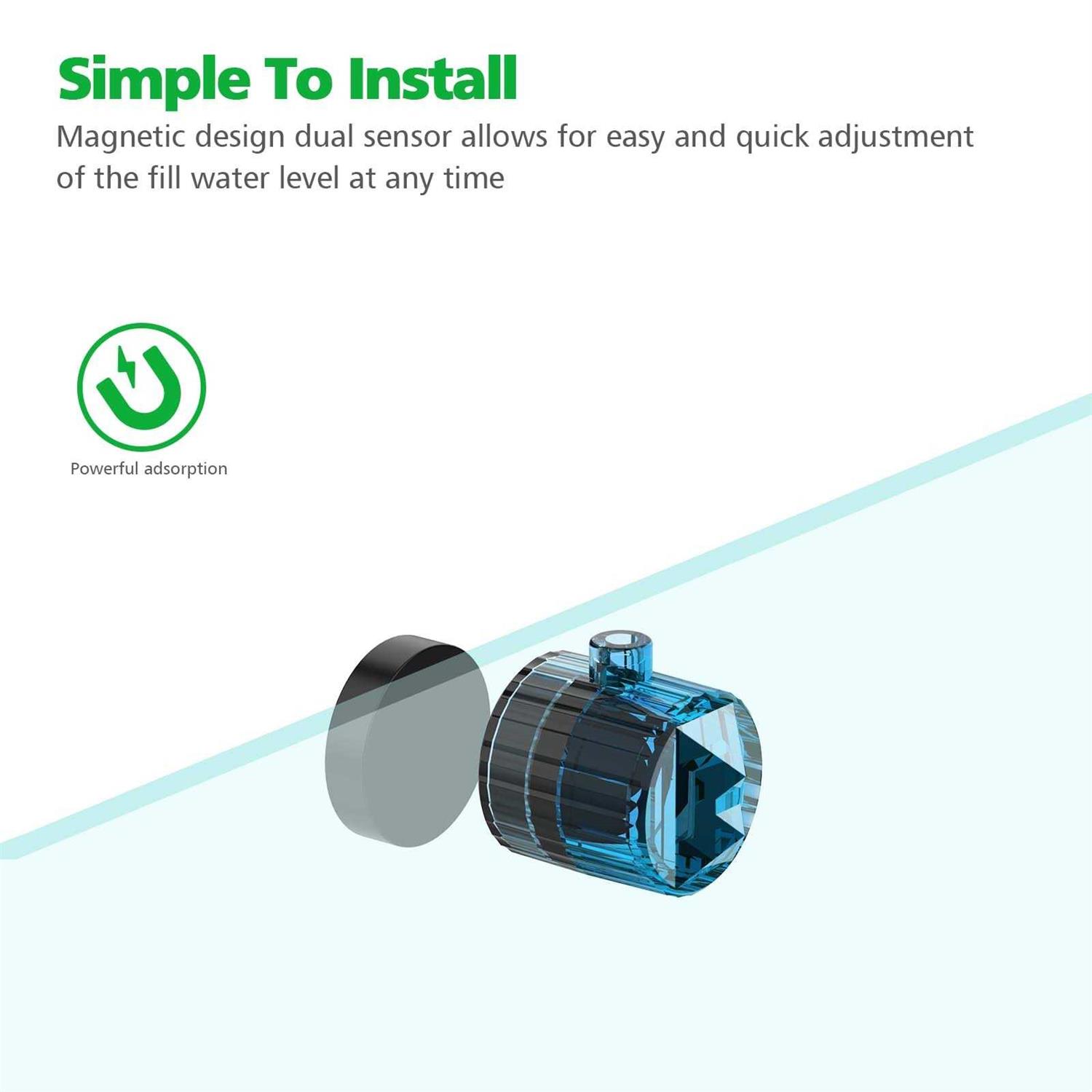 Useek Auto Top Off for Saltwater Aquarium Water ATO System for Both Reef and Fresh Tank - Pet Supplies online store