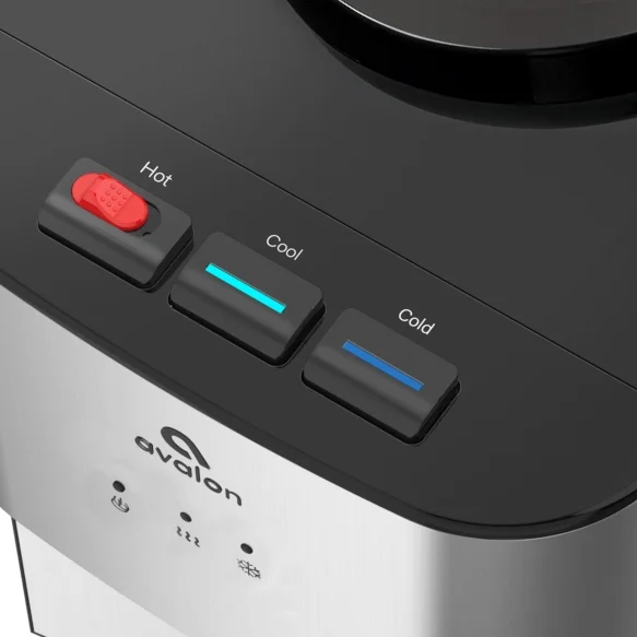 Avalon Top Load Water Cooler 3 Temperature, Child Lock, Stainless Steel