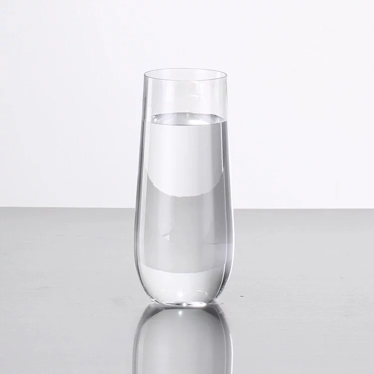 KOS PACK OF 32 Champagne Flutes 10-ounce Clear Plastic Toasting new years wedding party dessert (Pack of 32)