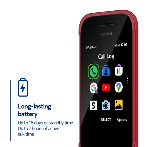 Nokia 2780 Flip | Unlocked | Universally Compatible with All Mobile Carriers | Black
