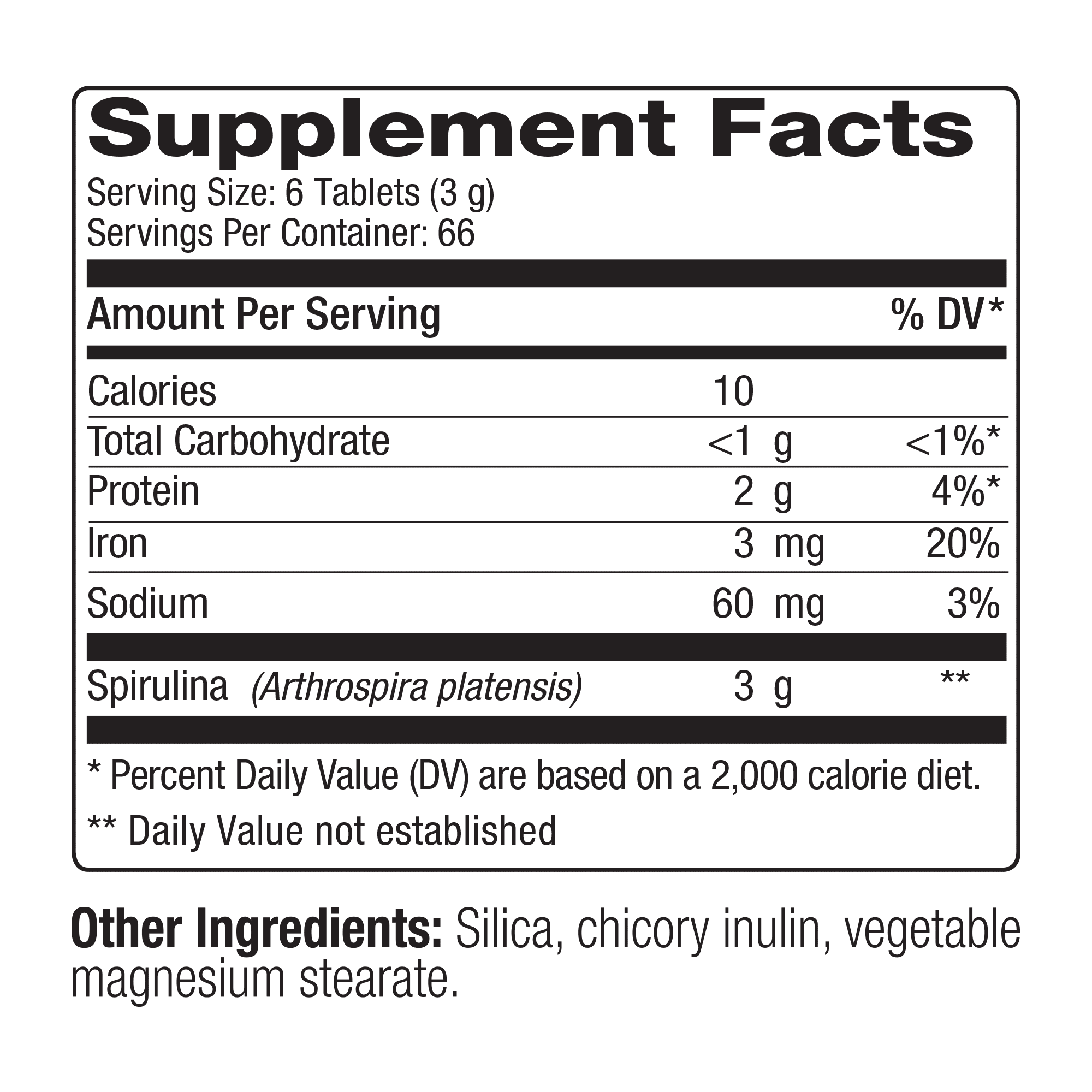 Nutrex Hawaii Pure Hawaiian Spirulina, 500 mg Tablets, 400 Ct