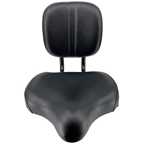 Micargi Most Comfortable Bike Seat-Extra Wide and Padded Bicycle Saddle for Men and Women Universal Bike Seat Replacement