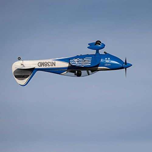 E-flite RC Airplane Commander MPD 1.4m BNF Basic Transmitter Battery and Charger Not Included with AS3X and Safe Select EFL14850