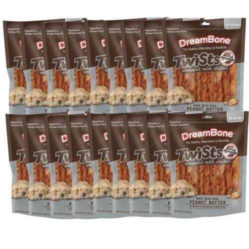 Dreambone Twists Wrapped with Chicken Rawhide-Free Dog Chews - Pet Supplies online store
