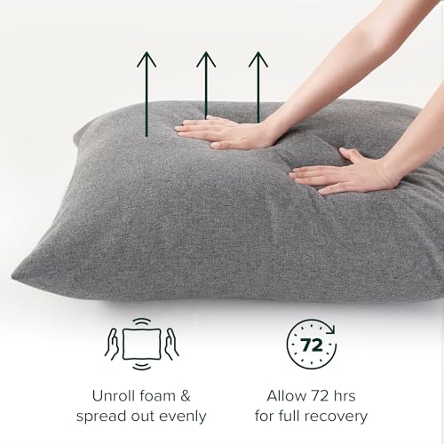 ZINUS Aidan Sling Accent Chair, Metal Framed Armchair with Shredded Foam Cushioning, Black