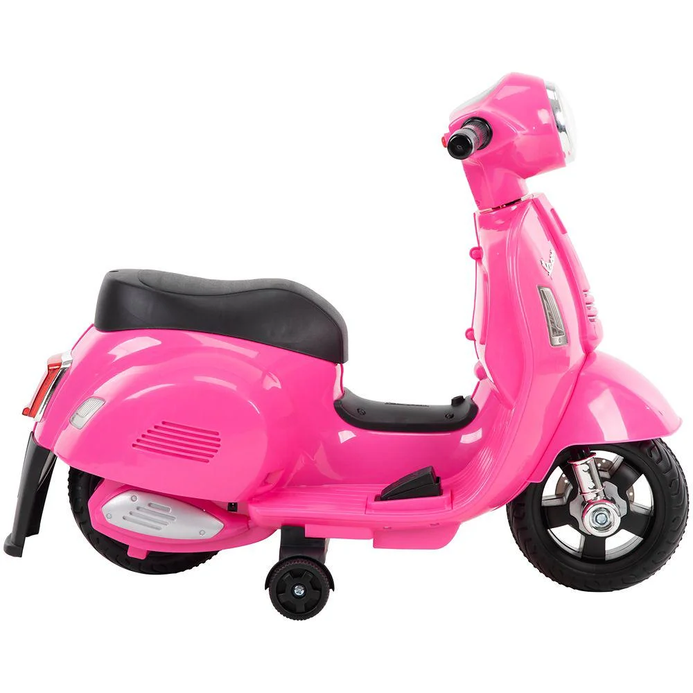 Huffy Vespa 6V Ride-On Scooter, Pink