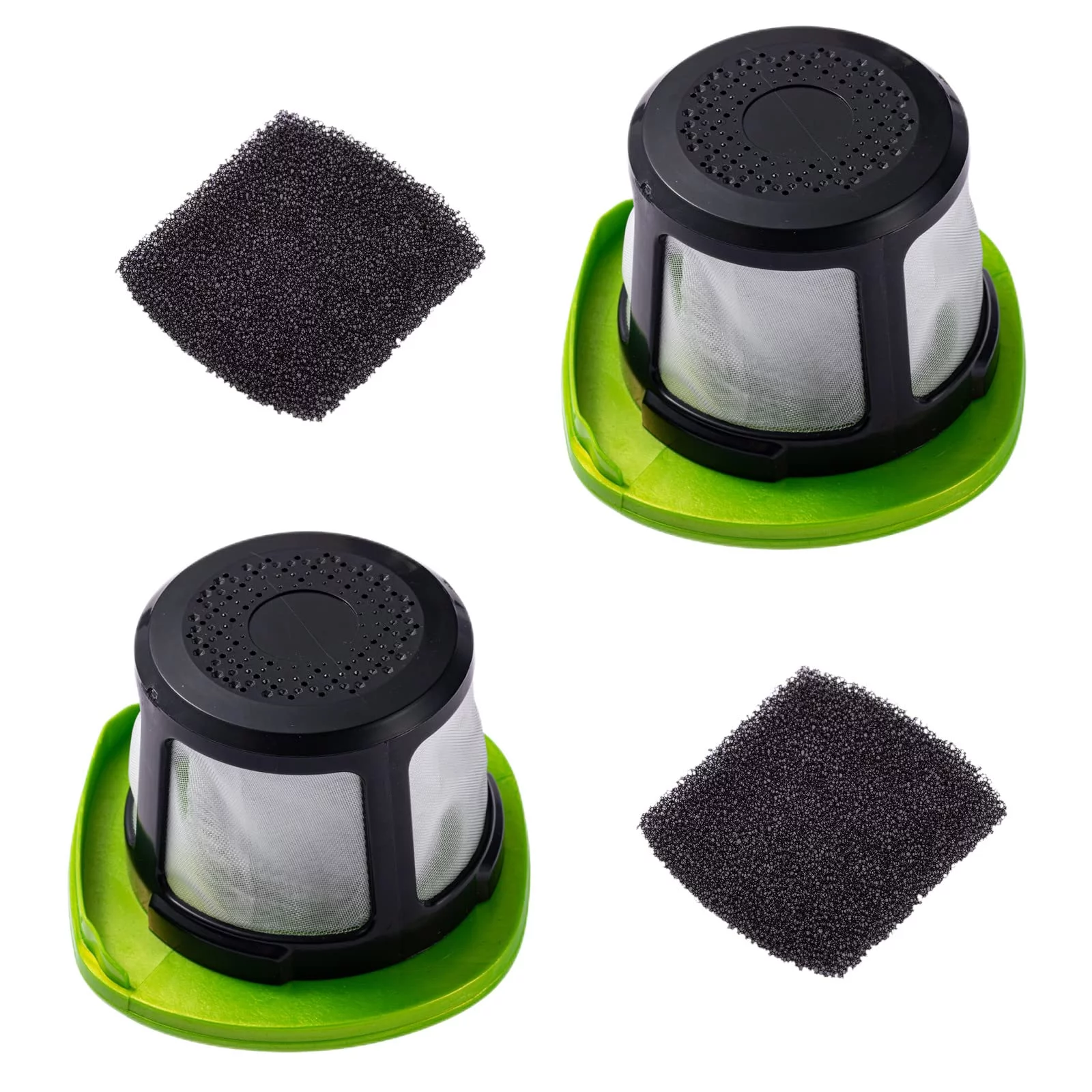 PURexpert Replacement Reusable Filter Kit for Bissell Adapt Ion Stick Vacuum Filter and PowerLifter Ion Pet Filter and Featherweight XRT Stick Vacuum and Readyclean Cordless Stick Vac (2 Pack)