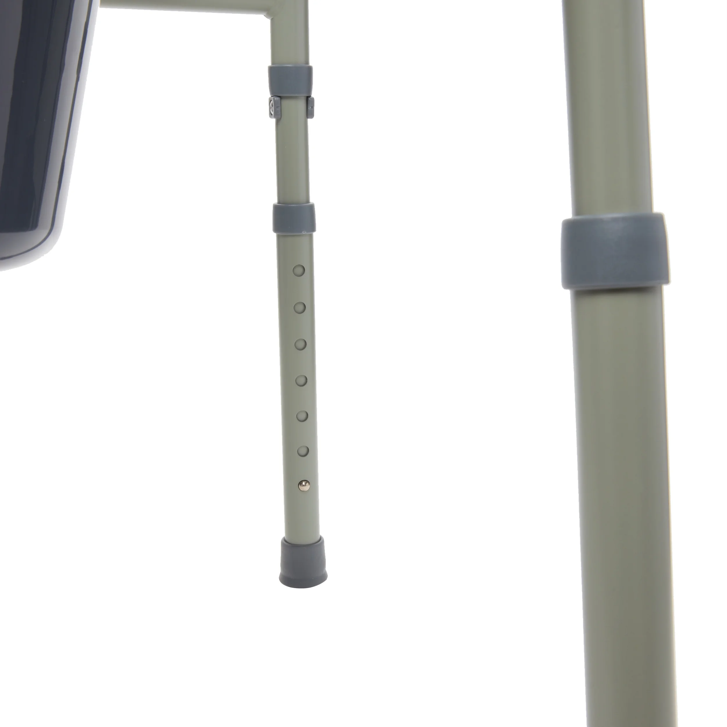 Equate Steel Foldable 3-in-1 Bedside Toilet Commode, 400 lb Weight Capacity