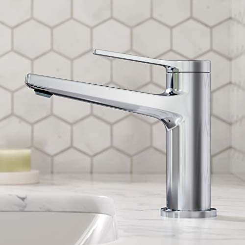 KRAUS Indy Single Handle One Hole Bathroom Sink Faucet in Chrome, KBF-1411CH