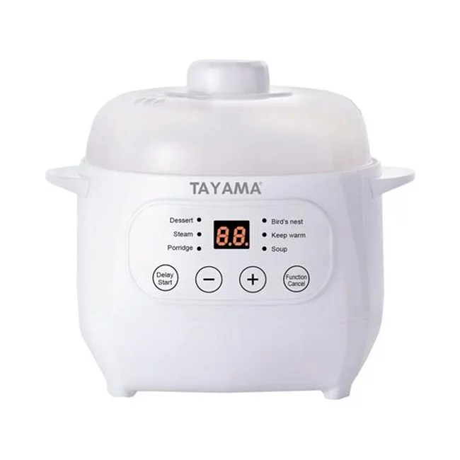 Tayama  1 Liter 200W Mini Electric Ceramic Stew Cooker