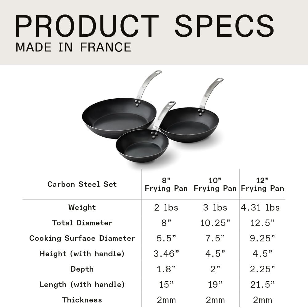 Made In Cookware - 3-Piece (Includes 8