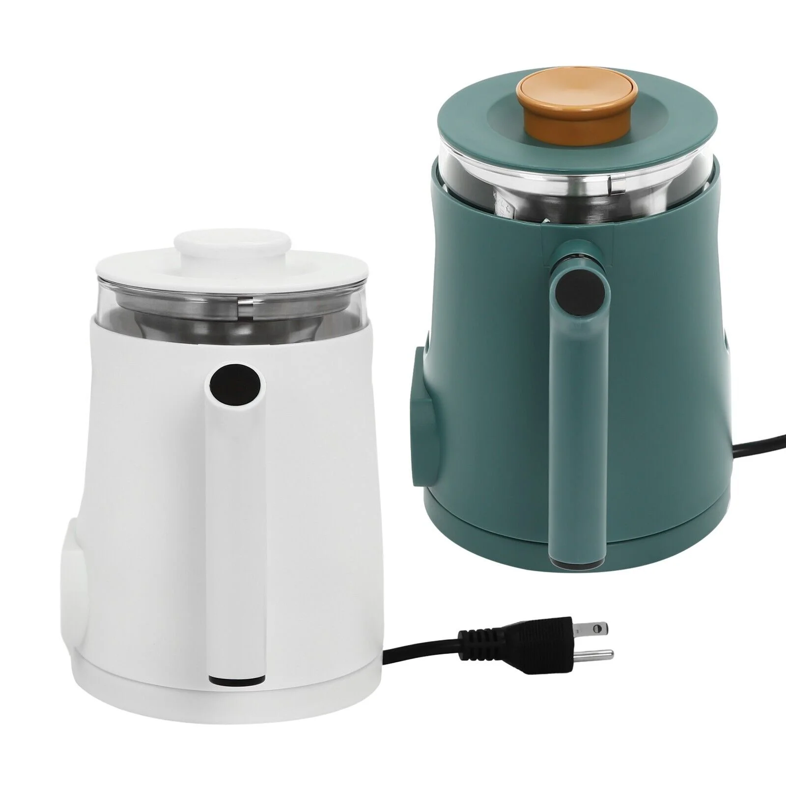 600W 0.8L/27oz Temperature Control Electric Tea Kettle, Water Boiler & Heater, Electric Tea Pot