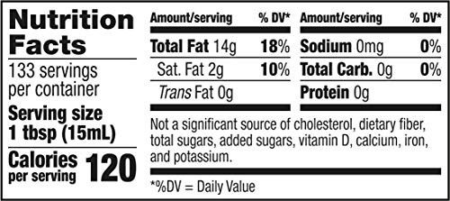 Amazon Fresh, Italian Extra Virgin Olive Oil, 2 Liter