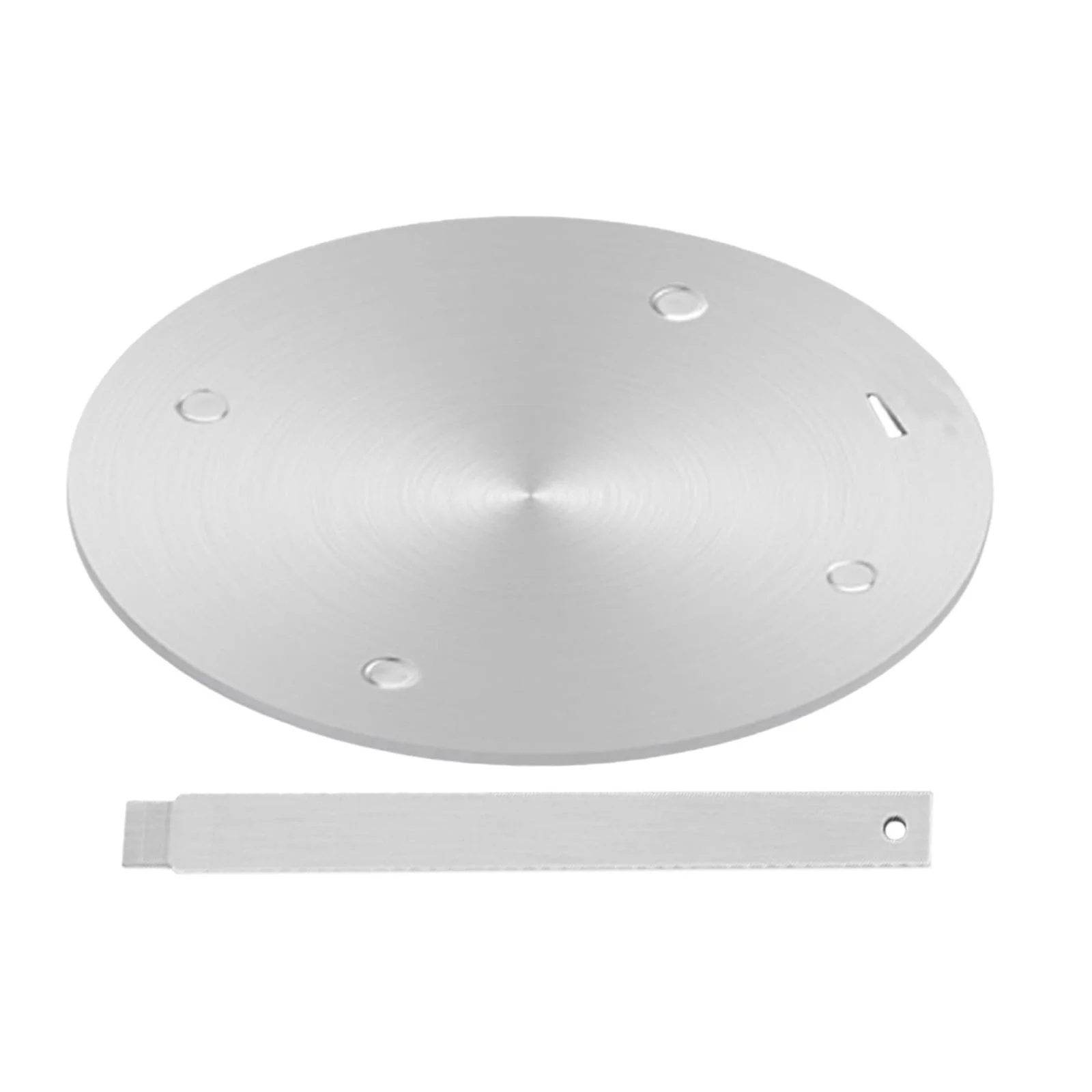 Heat Diffuser,Stainless Steel Induction Diffuser Plate for Electric Gas ,Glass Induction Cooktop Heat Diffuser 240mmx3.4mm