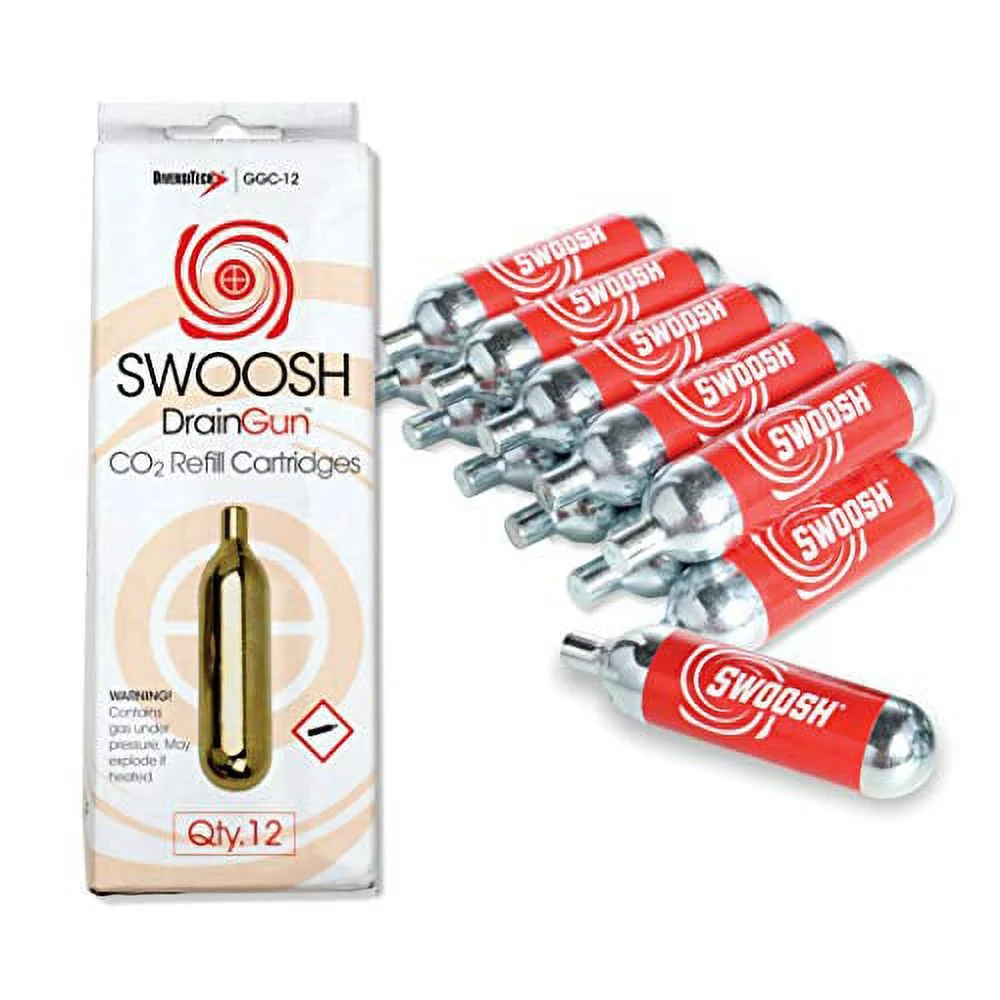 Diversitech GGC-12 Gallo Gun Co2 Cartridges - pack of 12