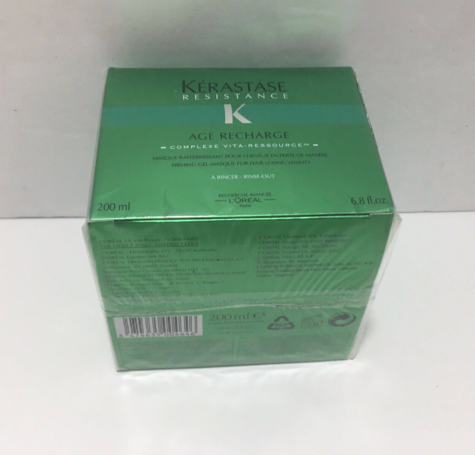 Kerastase Resistance Age Recharge Firming Gel Masque 6.8 oz