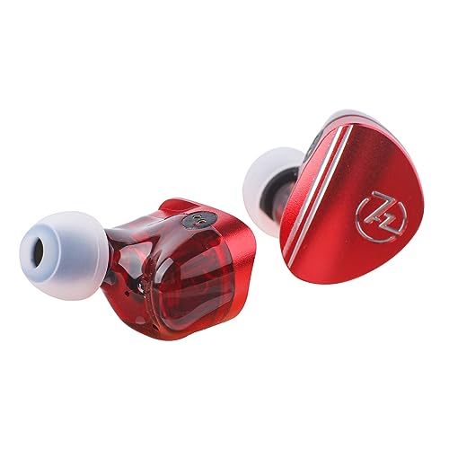 Linsoul 7HZ SONUS 1DD+1BA Dual Driver in Ear Monitor, HiFi in Ear Earphone IEM, with Detachable High-end Silver-Plated OCC Cable, Aluminum Back Cavity for Audiophile, Gaming Earbuds (Black, 3.5mm)