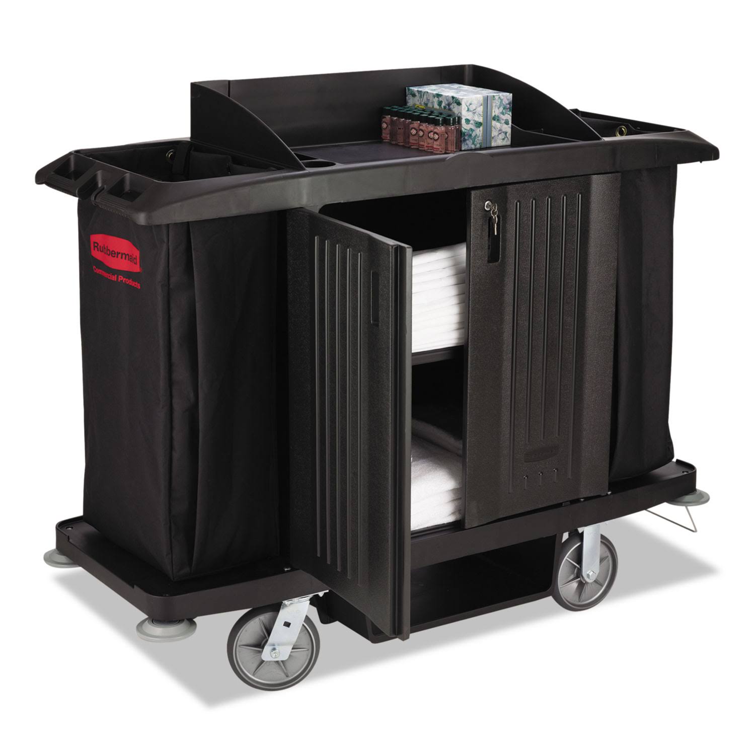 Rubbermaid Commercial Full-Size Housekeeping Cart