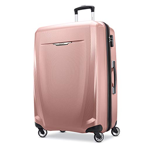 Samsonite Winfield 3 DLX Hardside Expandable Luggage with Spinners, Silver, Carry-On 20-Inch