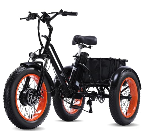 Adult Electric Tricycle Adult Tricycle 3 Wheel Bikes Adults Electric Three Wheel Bike