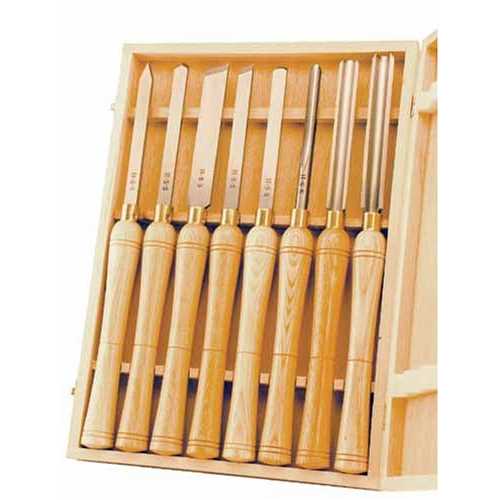 Set of 8 Benjamins Best HSS Lathe Chisel Set | Penn State Industries