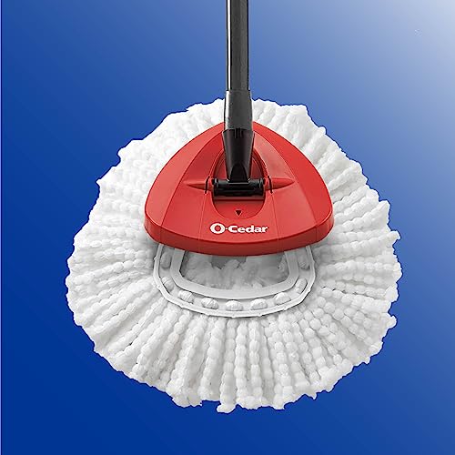 O-Cedar EasyWring Microfiber Spin Mop and Bucket Cleaning System