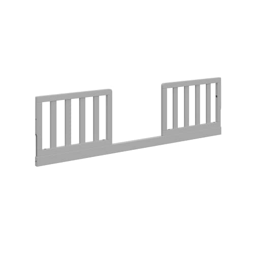 Graco Toddler Safety Guardrail Kit with Slats (Espresso) for Storkcraft Crib Conversion – GREENGUARD Gold Certified