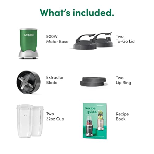 NutriBullet NB9-1301B Pro 13 Pcs Cobalt Blue, 900W Food Blender