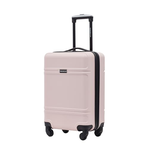 Travelers Club Skyline Spinner Luggage, Gray, 22-Inch Carry-On