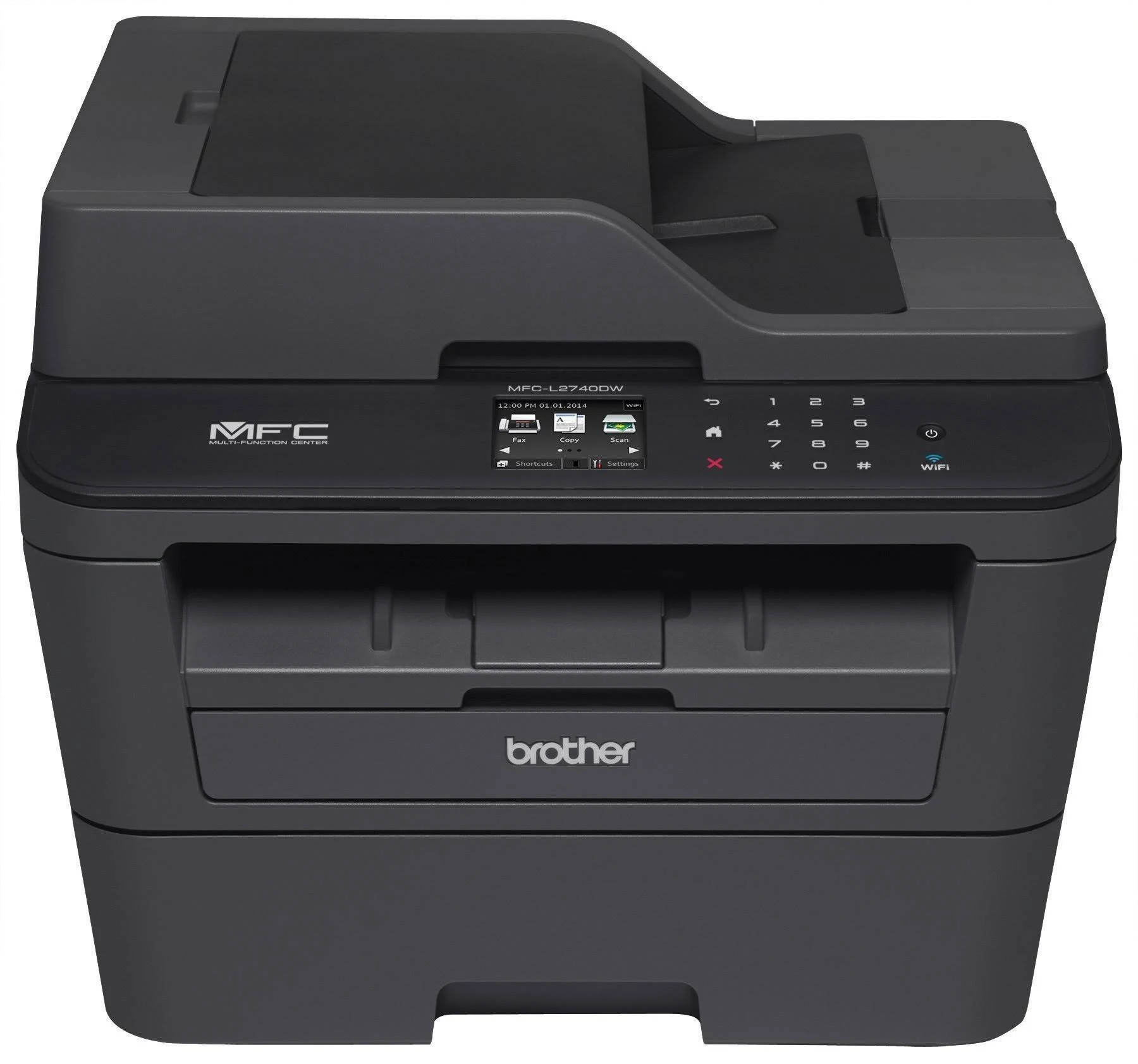 Brother MFCL2740DW Wireless Monochrome Printer with Scanner Copier