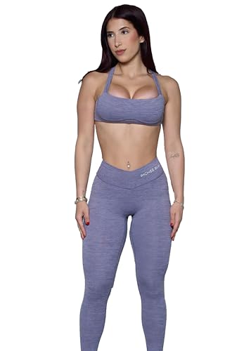 Workout Scrunch Butt Leggings for Women - V Waist High Waisted, Squat Proof, Seamless Lifting Compression