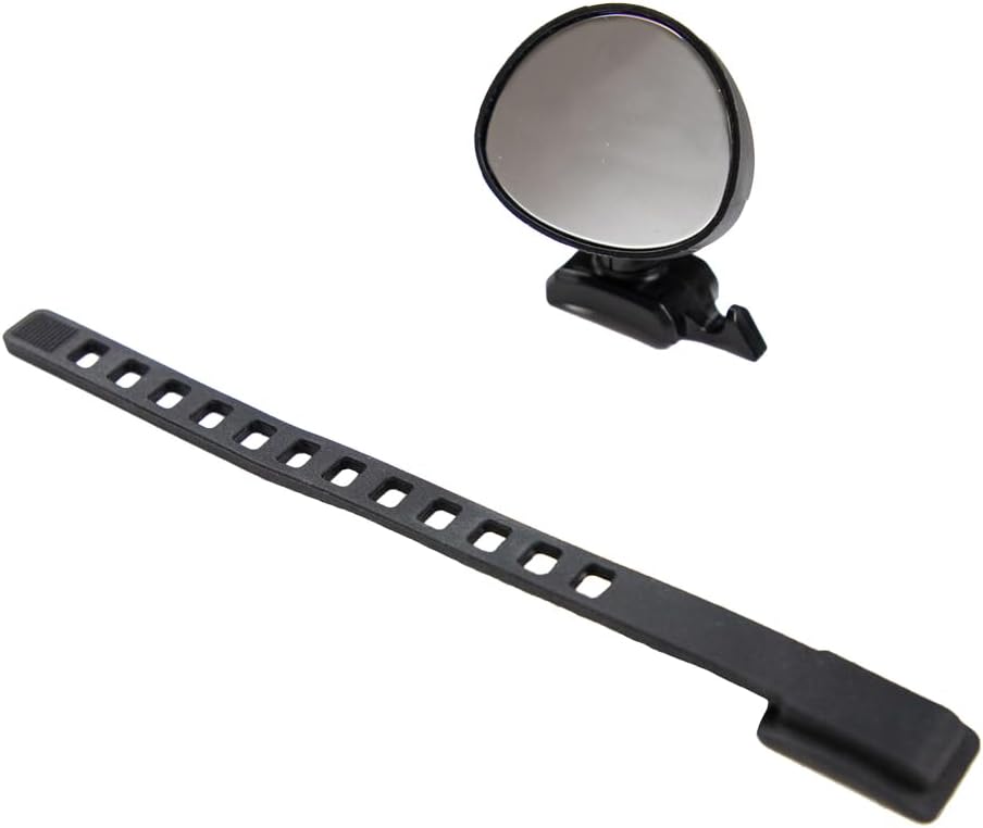 ZEFAL Spy 15 Mini Multi-Position Universal Bicycle Mirror, Black, 55 x 85 x 35 mm-20 cm²