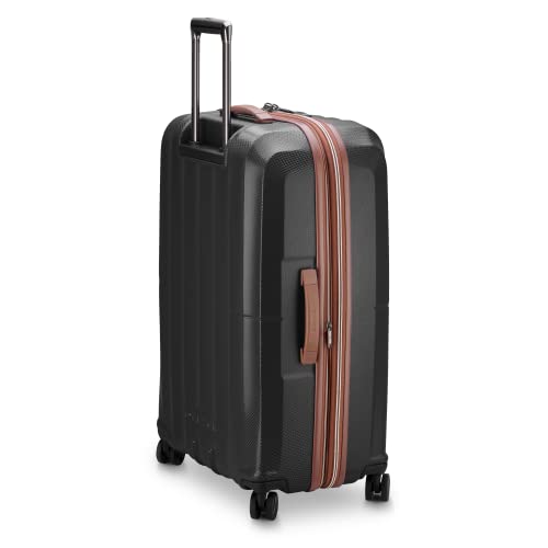 DELSEY PARIS Carrousel Hardside Expandable Luggage with Spinner Wheels, Navy, Carry-on 21 Inch