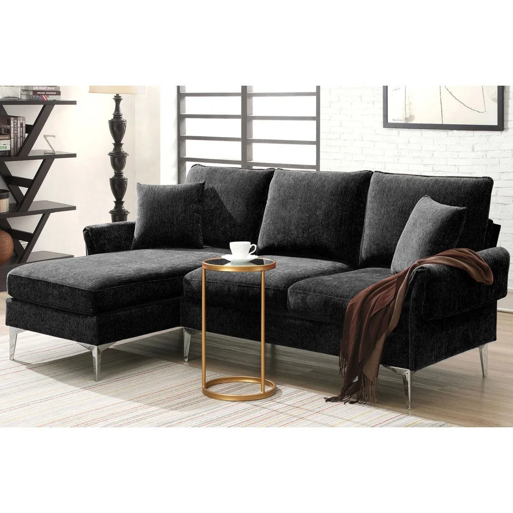 Upholstery Sectional Sofa Couch, L Shaped Modular Sofa for Living Room