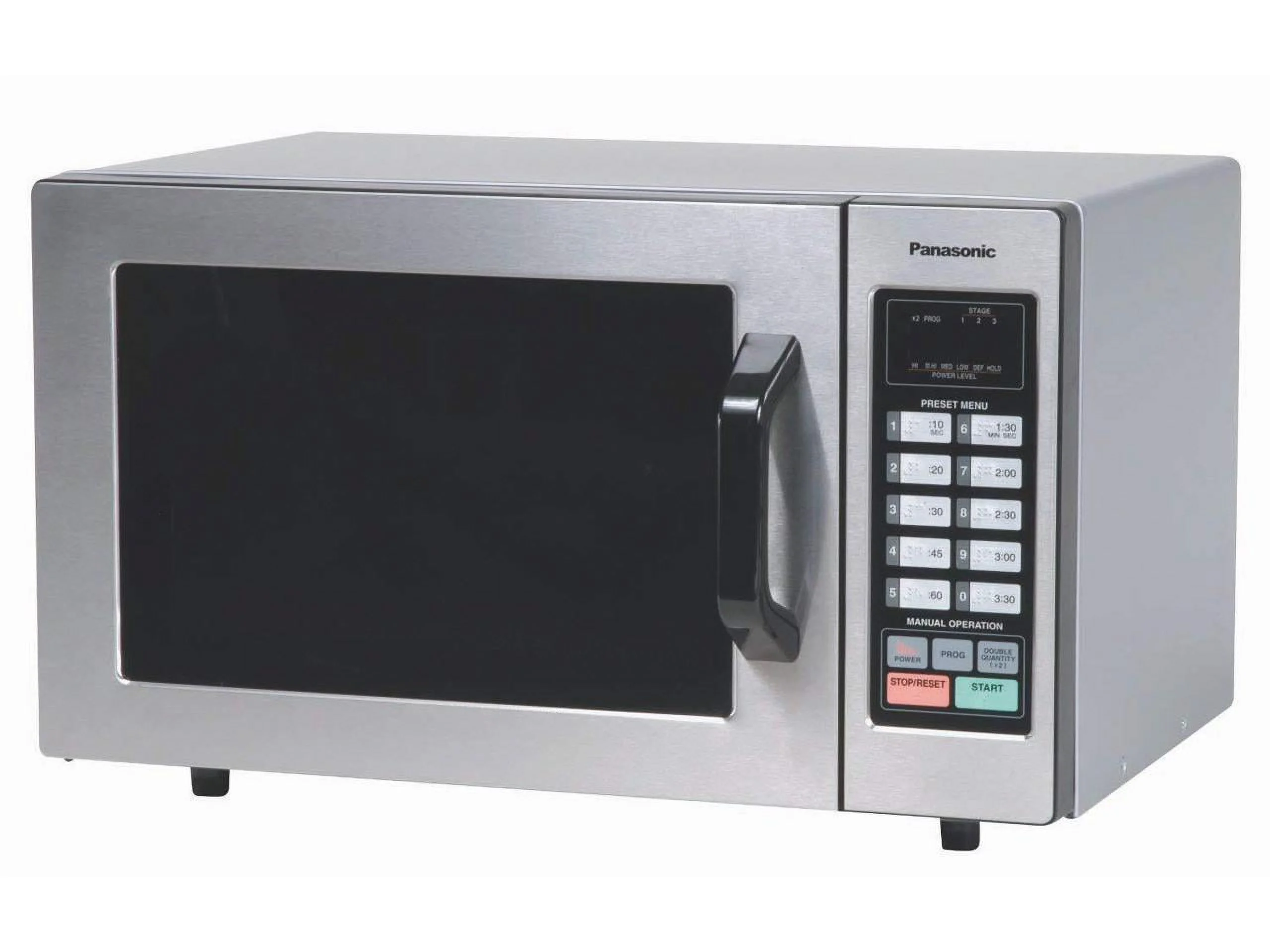 Panasonic 1000 Watts 1000W Comercial Microwave Prog NE1054F Silver